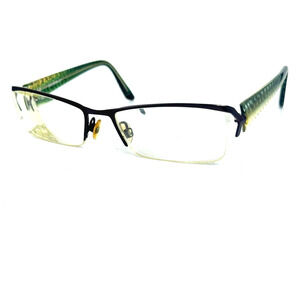 Humphreys Eyeglasses Women round green silver Mod. 582112 by Eschenbach‎ H14363